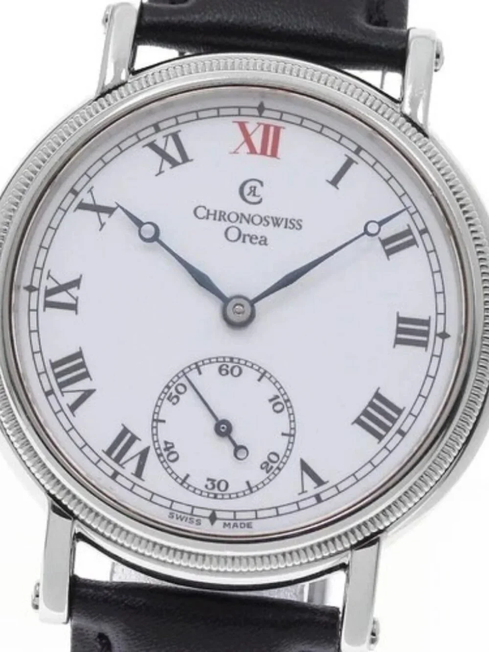 Chronoswiss Orea CH1163 Small seconds white Dial Hand Winding Men's Watch_961397